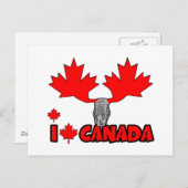 私はカナダが大好きだ ポストカード (正面/裏面)