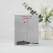 私はカナダに引っ越した 案内ポストカード (スタンド正面)