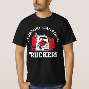 私はカナダのトラック運送業者を支持しています Tシャツ