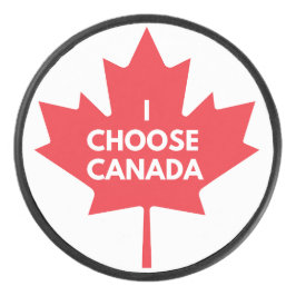 私はカナダのホッケーパックを選ぶ アイスホッケーパック