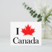 私はカナダのポストカードが大好き ポストカード (スタンド正面)