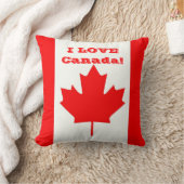 私はカナダを愛します! クッション (ブランケット)