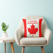 私はカナダを愛します! クッション (椅子)