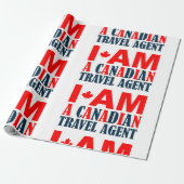私はカナダ旅行代理店だ ラッピングペーパー (アンロールド)