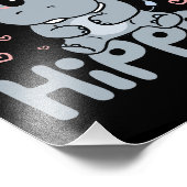 私はカバが大好きカバ フォトプリント            (角)