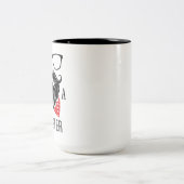 私はカバだ ツートーンマグカップ (中央)