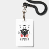 私はカバだ バッジ (Front with Lanyard)