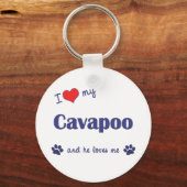 私はカバポが大好き キーホルダー (正面)