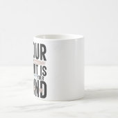 私はカフ走ェインと自信マグカップに乗る コーヒーマグカップ (中央)