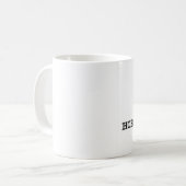 私はカブトガニを愛します コーヒーマグカップ (正面左)