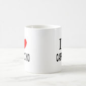 私はカプチーノが大好き コーヒーマグカップ (中央)