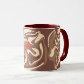 私はカプチーノが大好き マグカップ (正面右)