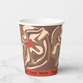 私はカプチーノカスタム 紙コップ