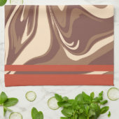 私はカプチーノ2キッチンタオルが大好き キッチンタオル (折り畳み)