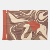 私はカプチーノ2キッチンタオルが大好き キッチンタオル (横)