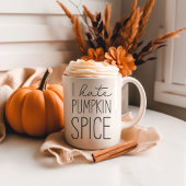 私はカボチャのスパイスおもしろい秋シーズンマグ嫌い コーヒーマグカップ