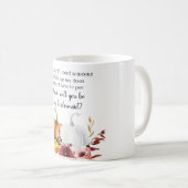 私はカボチャのブリデッシュ·プロポーズをするなんて言えない コーヒーマグカップ (正面右)