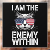 私はカマラハリス2024の敵だ ウィンドウサイン (シート2)