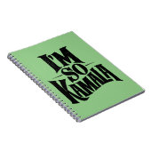 私はカマラブラットグリーンミーム ノートブック (右側)