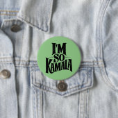 私はカマラブラットグリーンミーム 缶バッジ (インサイチュ)