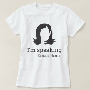 私はカマ話ラハリス白黒 Tシャツ