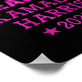 私はカマ話ラハリス2020副社長である ポスター (角)