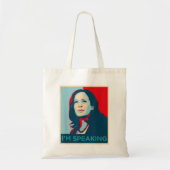 私はカマ話ラハリス トートバッグ (正面)