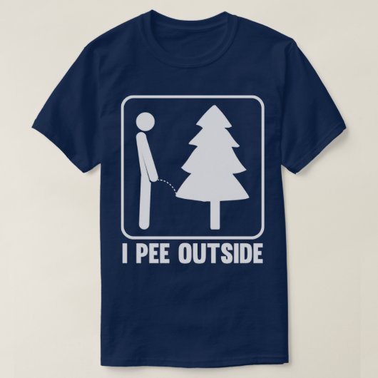 私はカム1の外を見る Tシャツ (デザイン正面)