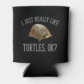 私はカメが好きなの、ok? 缶クーラー (正面)