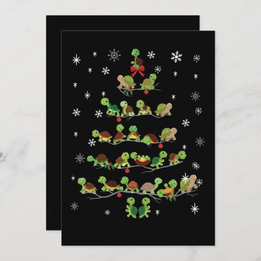 私はカメじゃないって言ってるわ私はただのベビー サンキューカード (正面/裏面)