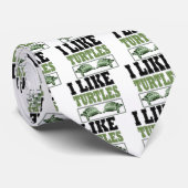 私はカメの大きい文字を好みます ネクタイ (ロール)