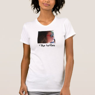 私はカメを好みます Tシャツ