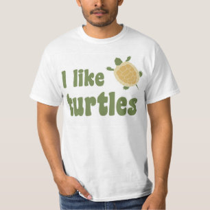 私はカメを好みます Tシャツ