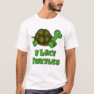 私はカメを好みます Tシャツ