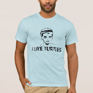 私はカメを好みます Tシャツ