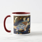 私はカメを愛します マグカップ (左)