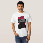 私はカメラマンです Tシャツ (正面フル)
