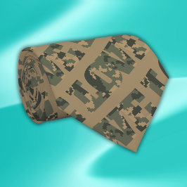 私はカモフラージグリーンブラウンが大好き | ネクタイ