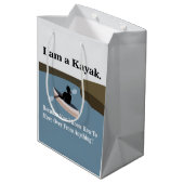 私はカヤックのカヤック ミディアムペーパーバッグ (裏面アングル)