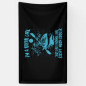 私はカヤックの女だ 横断幕 (縦)