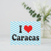 私はカラカスが好き、ベネズエラ ポストカード (スタンド正面)