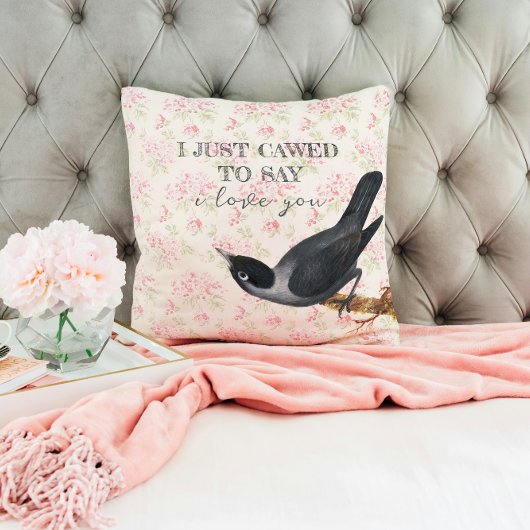 私はカラス・バレンタインを愛していると言うことを許可した クッション