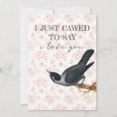 私はカラス・バレンタインを愛していると言うことを許可した シーズンカード (正面)