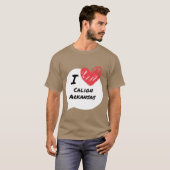 私はカリオンアーカンソー州が好き Tシャツ (正面フル)