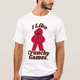 私はカリカリのゲームおもしろいMeleple Artが大好き Tシャツ