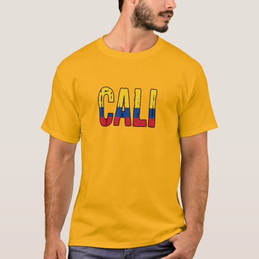 私はカリコロンビアが大好き Tシャツ (正面)