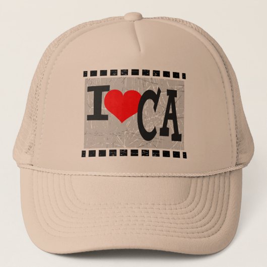 私はカリフォルニアが大好き – ハット (正面)