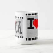 私はカリフォルニアが大好き – マグス コーヒーマグカップ (中央)