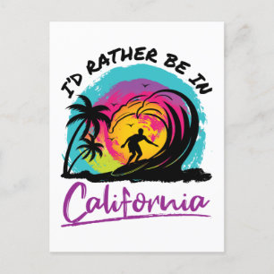 私はカリフォルニアの旅行のお土産に行きたい ポストカード