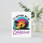 私はカリフォルニアの旅行のお土産に行きたい ポストカード (スタンド正面)